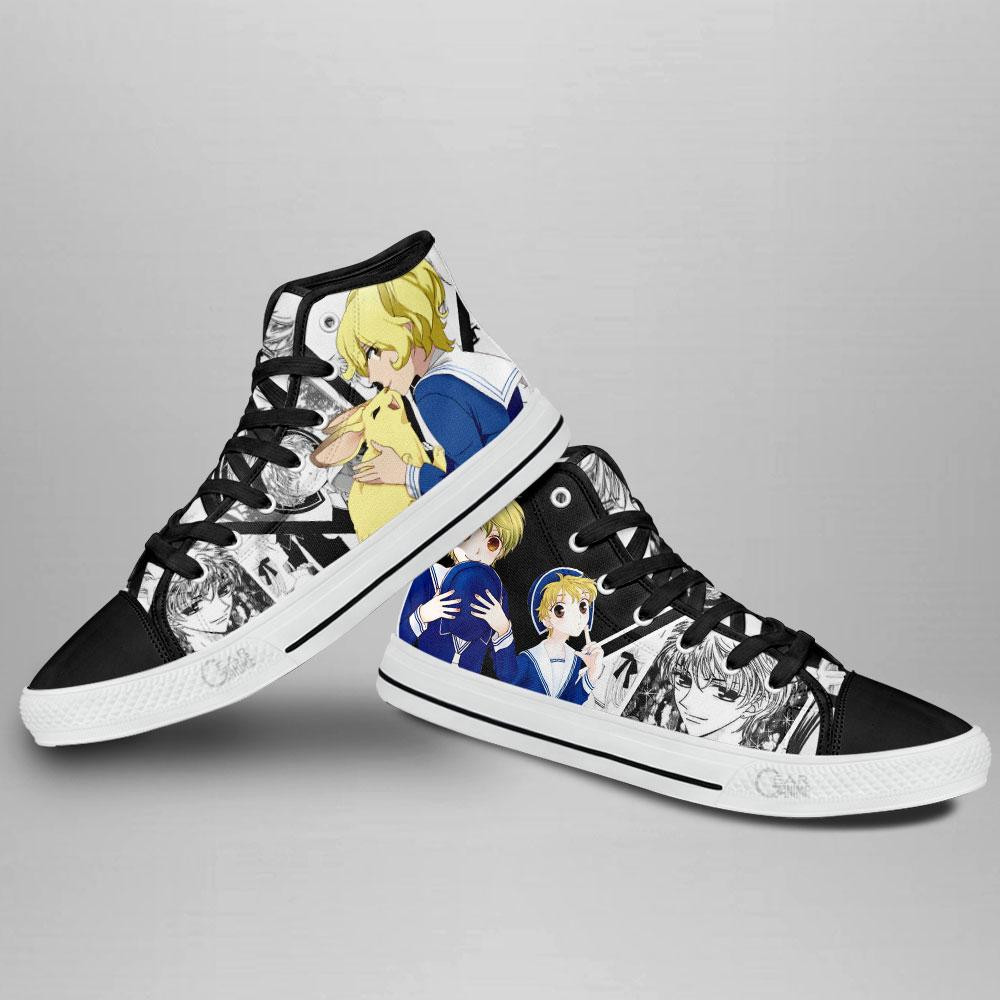 Momiji Sohma High Top Shoes Custom Manga Anime Fruits Basket Sneakers