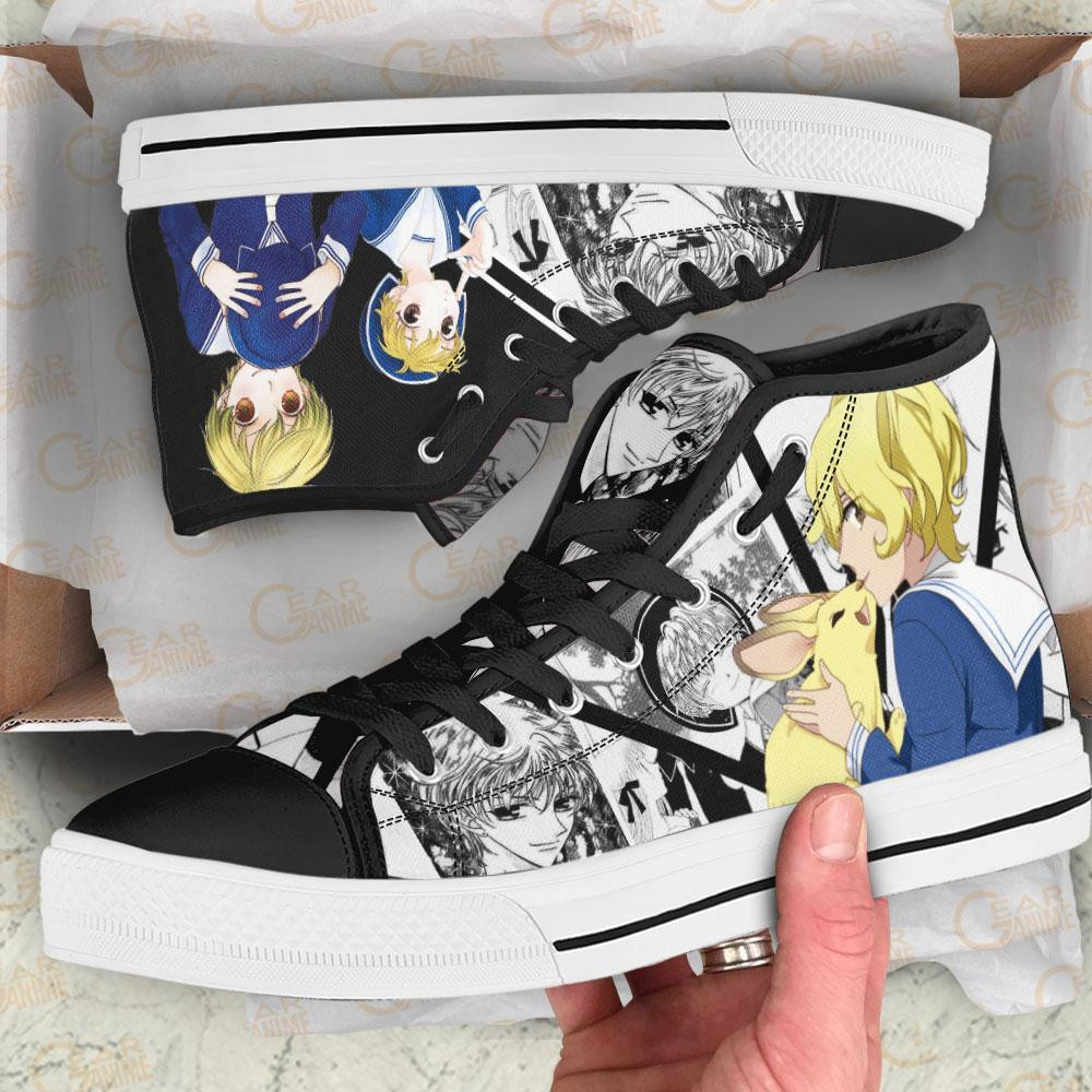 Momiji Sohma High Top Shoes Custom Manga Anime Fruits Basket Sneakers