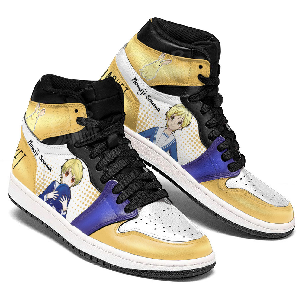 Momiji Souma JD1s Sneakers Fruits Basket Anime Shoes, Air Jordan Hightop