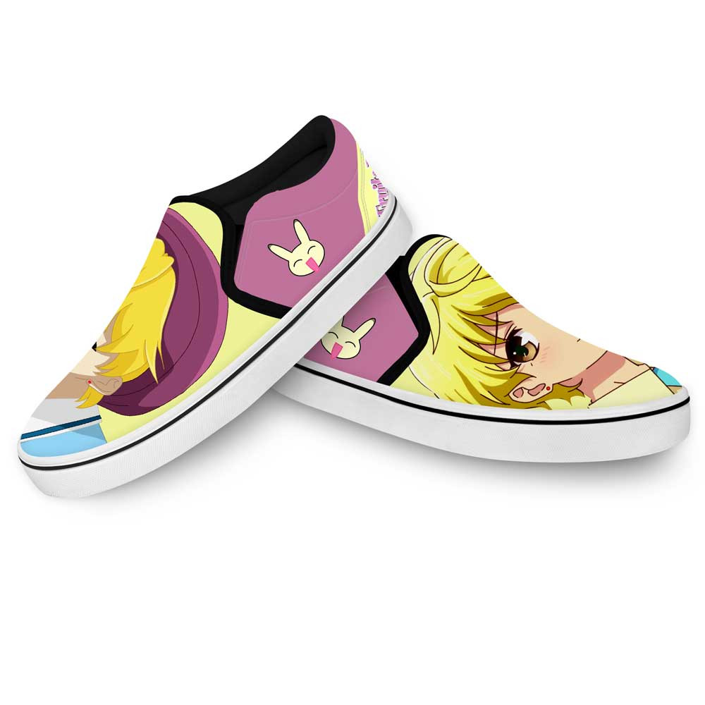 Momiji Souma Slip-On Shoes Canvas Custom Anime Fruit Basket Shoes