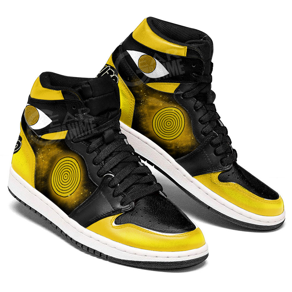 Momoshiki Final Rinnegan JD1s Sneakers Naruto Anime Dojutsu Shoes, Air Jordan Hightop