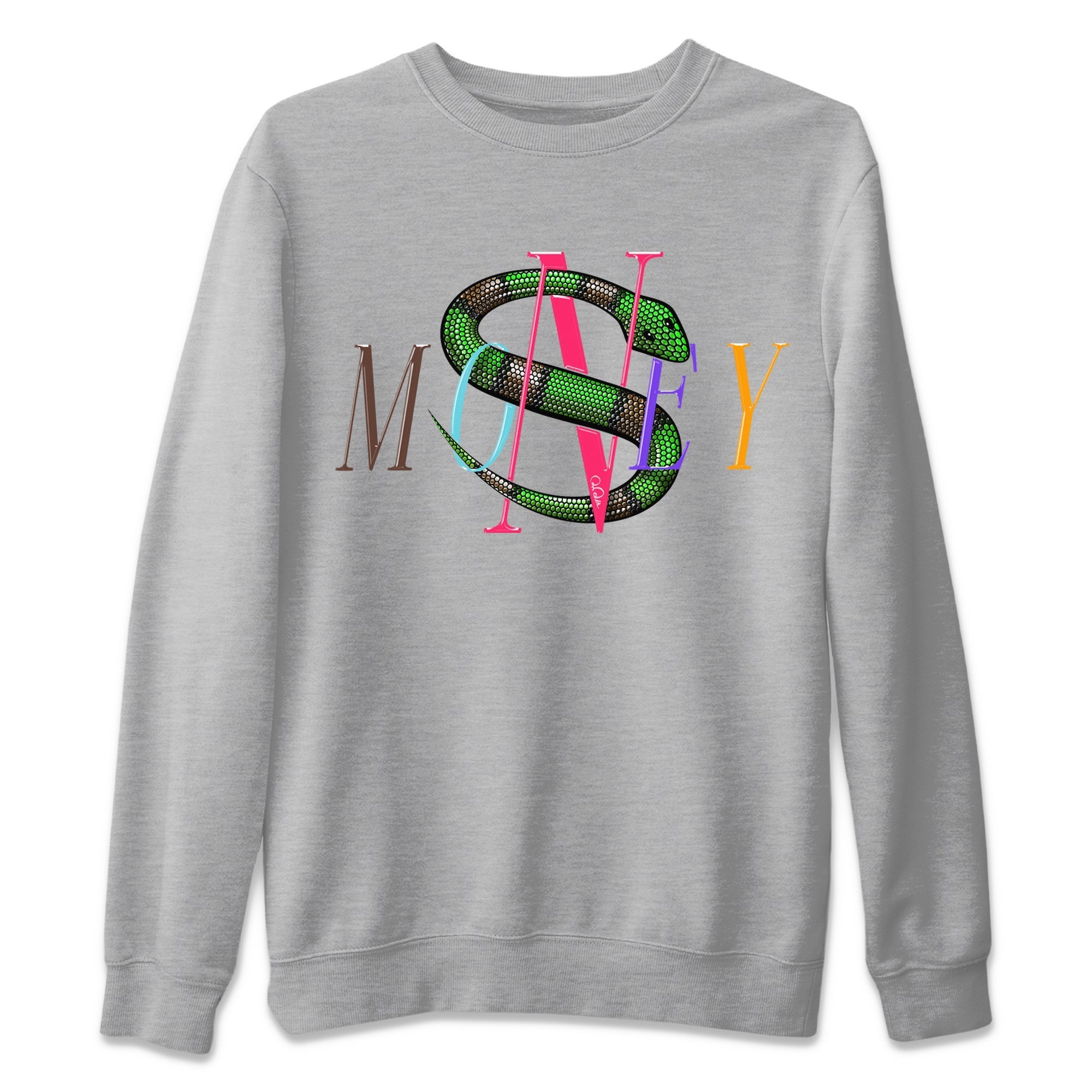 Money Snake Unisex Sweater – Air Force 1 Undefeated Fauna Brown, Sneakers Matching Sweater