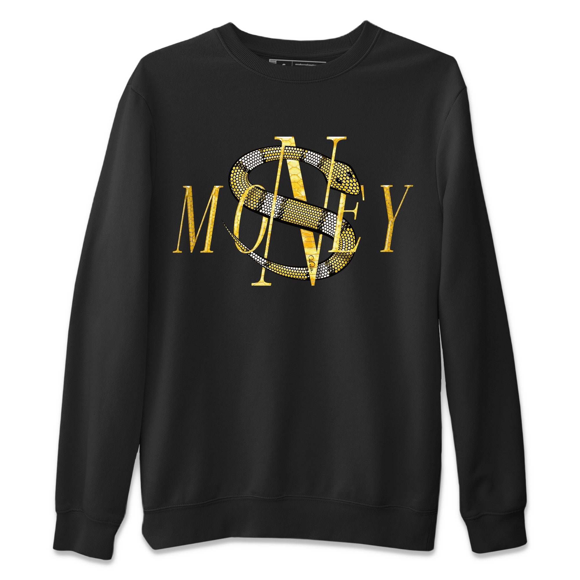 Money Snake Unisex Sweater – Air Jordan 11 Yellow Python, Sneakers Matching Sweater