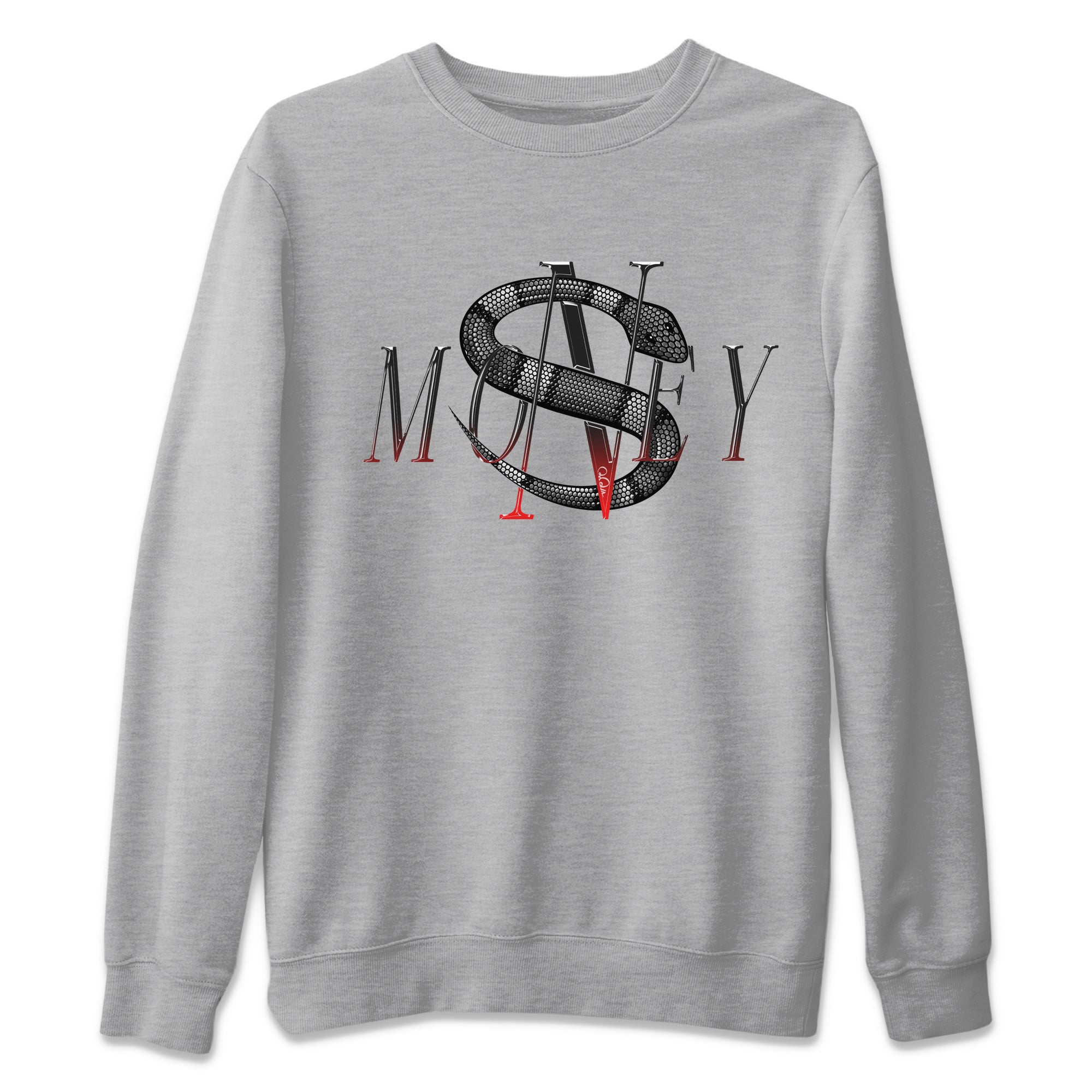 Money Snake Unisex Sweater – Air Jordan 13 Black Flint, Sneakers Matching Sweater