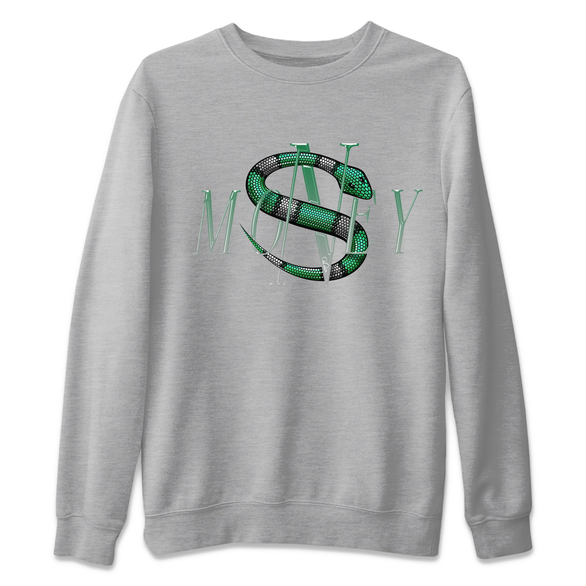 Money Snake Unisex Sweater – Air Jordan 4 Pine Green, Sneakers Matching Sweater