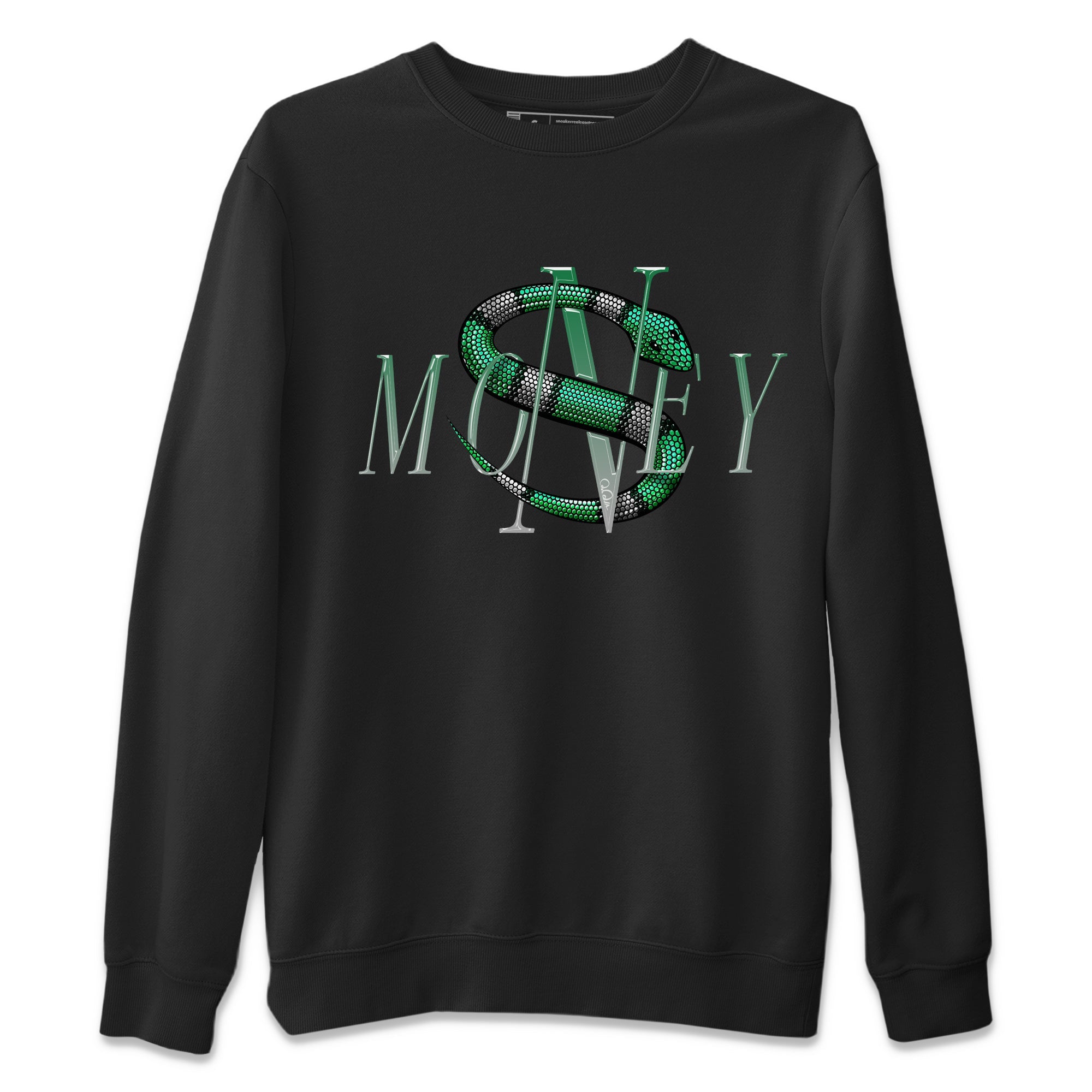 Money Snake Unisex Sweater – Air Jordan 4 Pine Green, Sneakers Matching Sweater