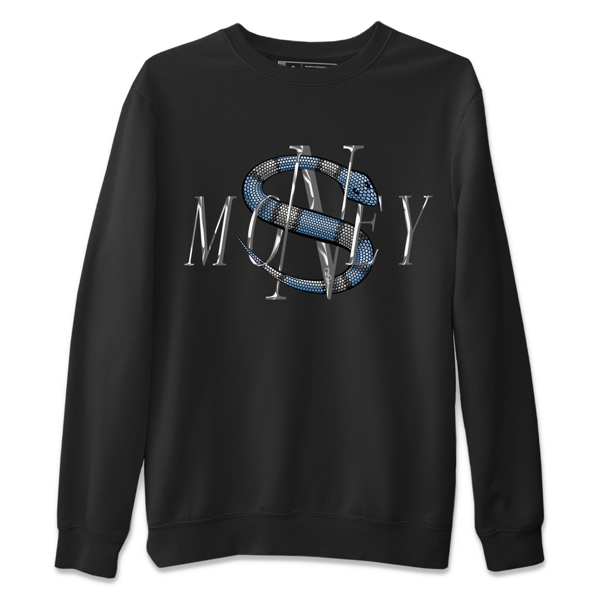 Money Snake Unisex Sweater – Air Jordan 5 UNC, Sneakers Matching Sweater