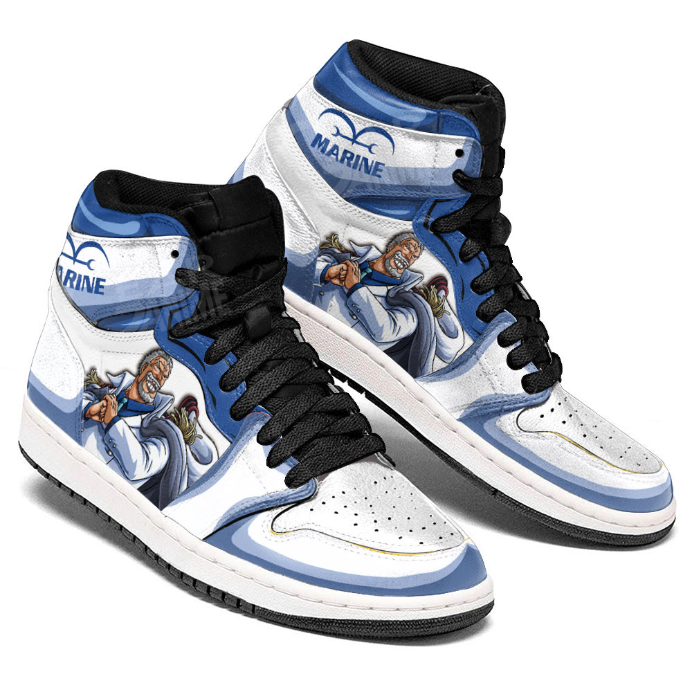 Monkey D Garp JD1s Sneakers One Piece Anime Shoes Gifts, Air Jordan Hightop