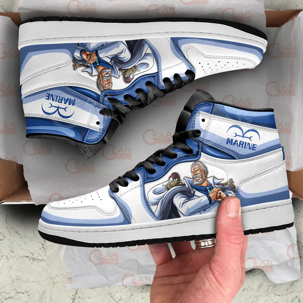 Monkey D Garp JD1s Sneakers One Piece Anime Shoes Gifts, Air Jordan Hightop