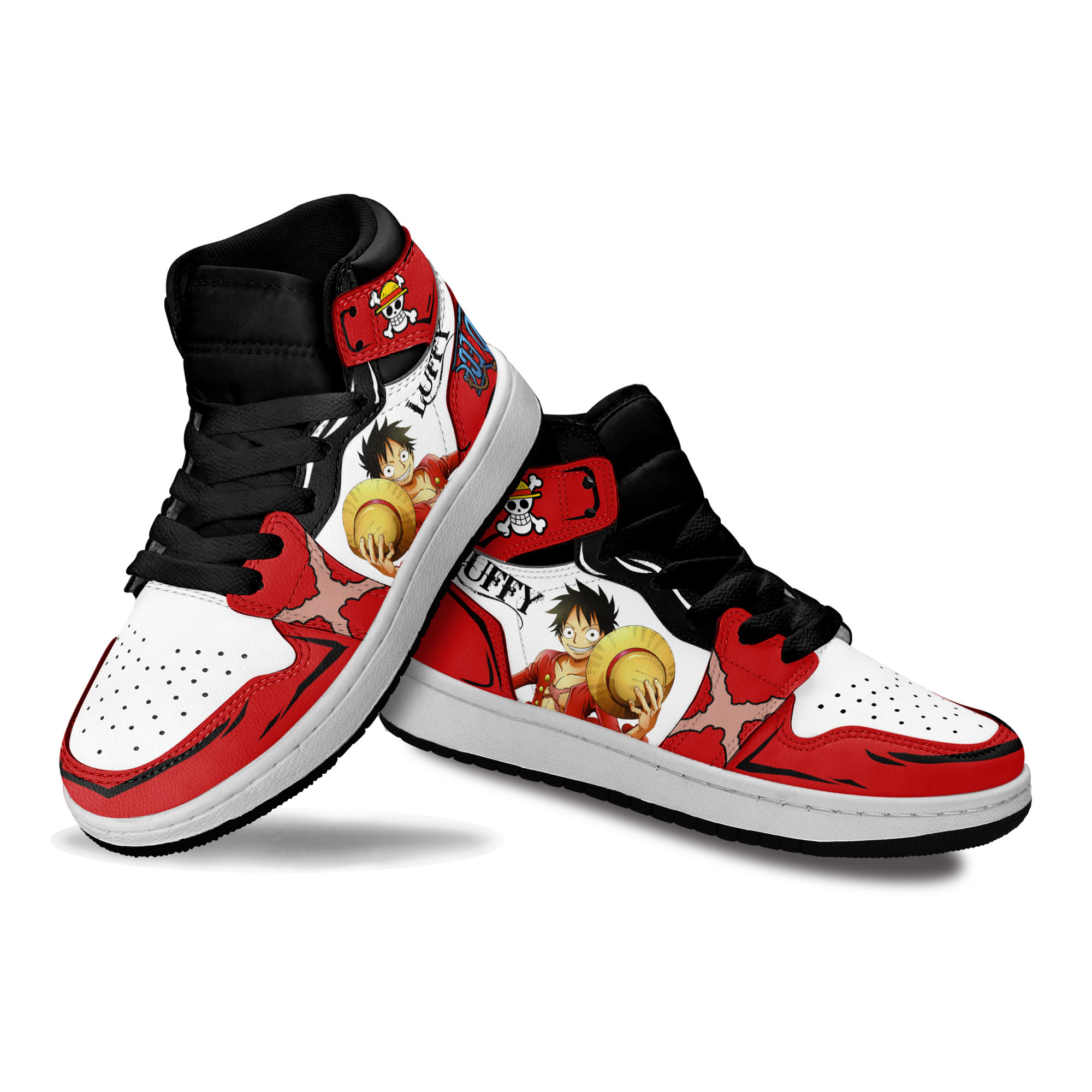 Monkey D Luffy Kids Sneakers Custom Anime One Piece Shoes For Kids