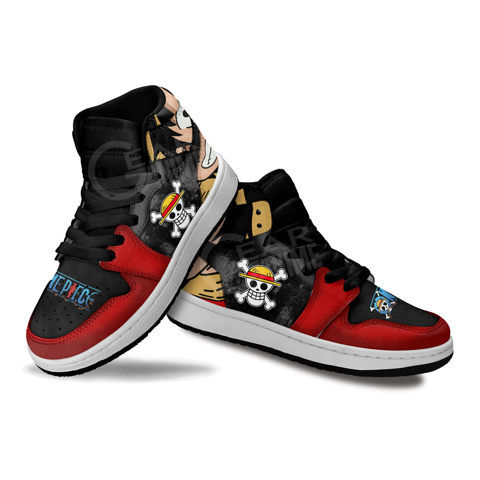 Monkey D Luffy Kids Sneakers One Piece Anime Kids Shoes