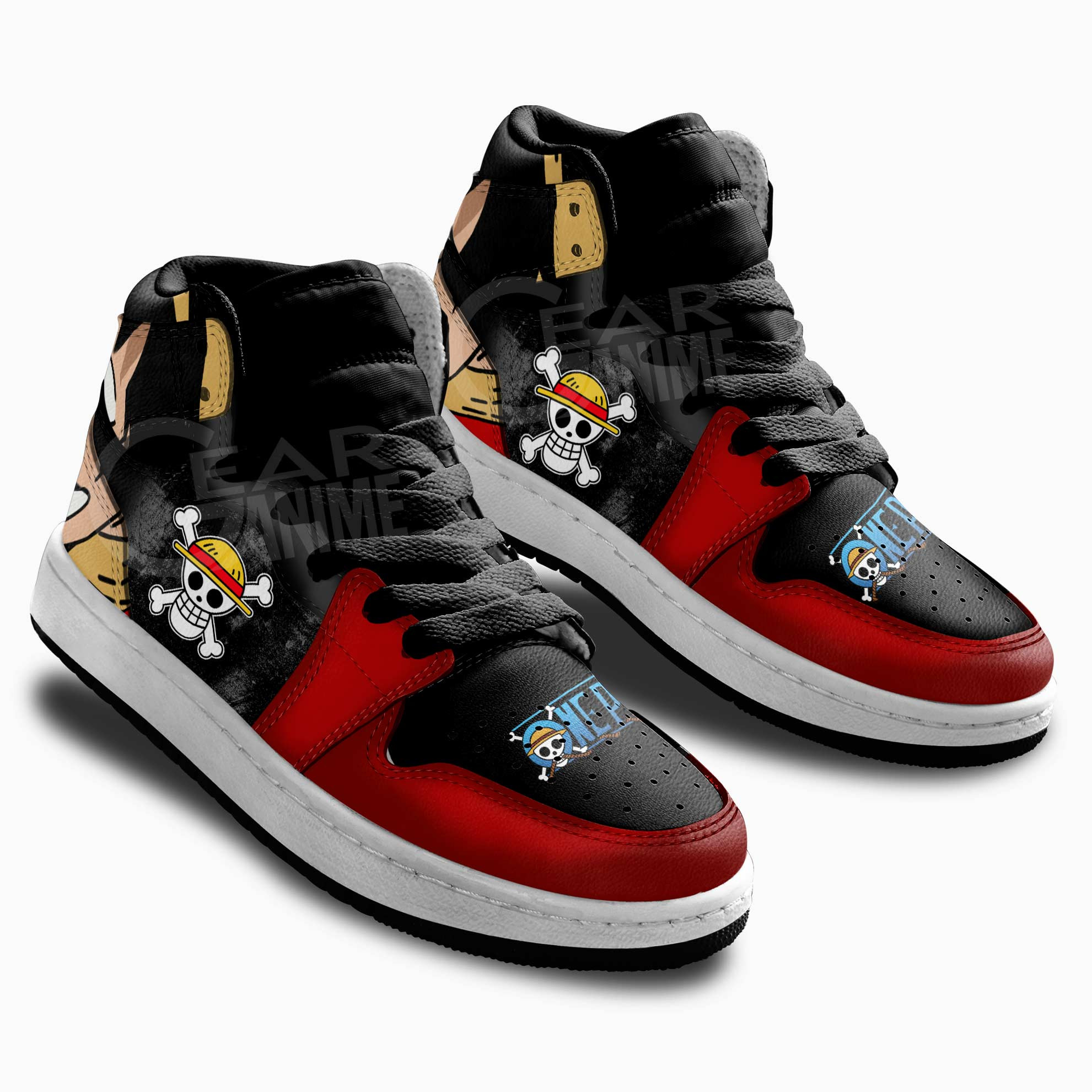 Monkey D Luffy Kids Sneakers One Piece Anime Kids Shoes