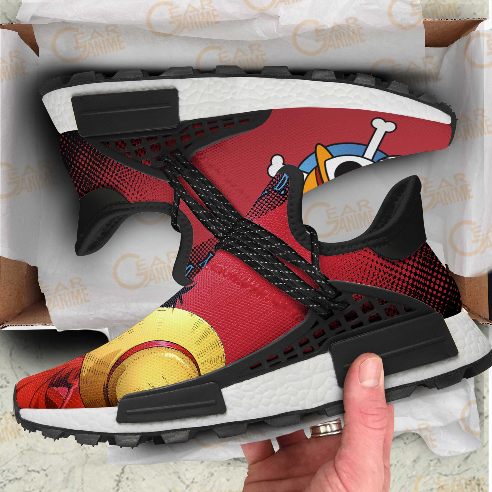 Monkey D Luffy Shoes One Piece Anime Shoes, NMD Shoes