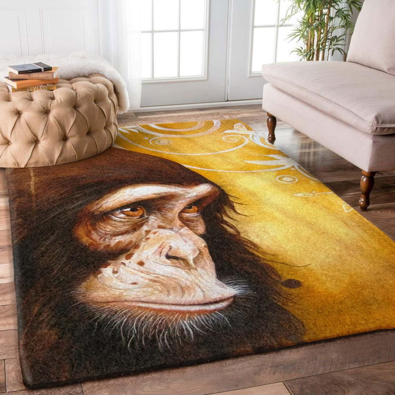 Monkey Rectangle Rug