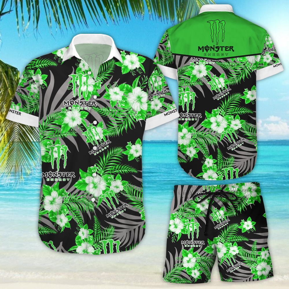Monster Energy Hawaiian Shirt
