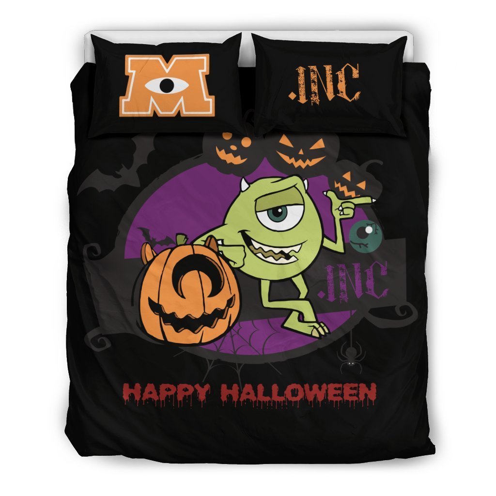 Monster Inc Happy Halloween Duvet Cover Bedding Set