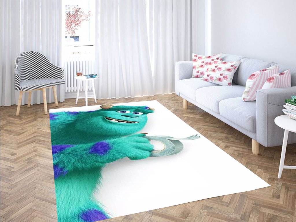 Monster University Wallpaper Living Room Modern Carpet Rectangle Rug