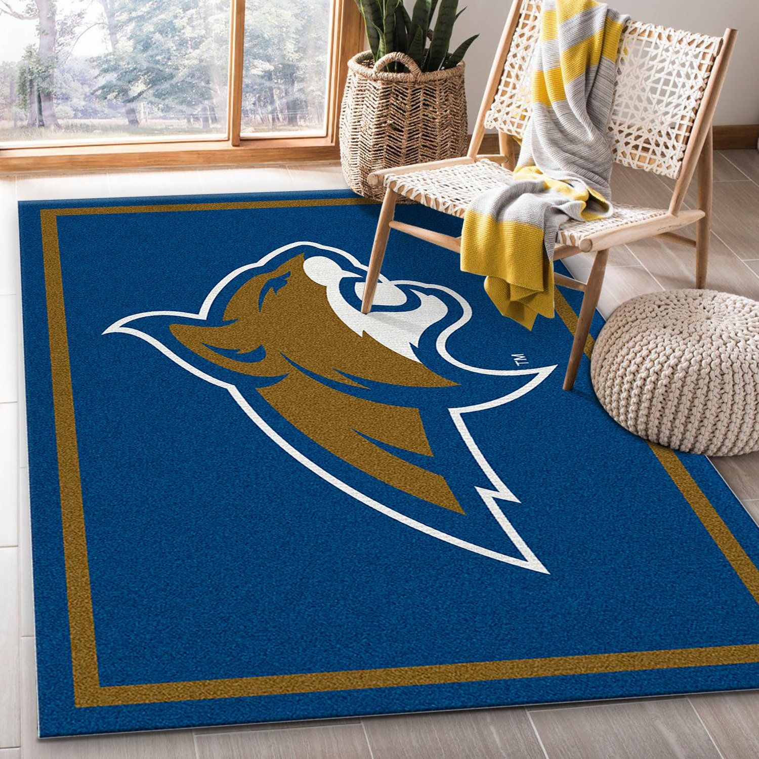 Montana State Bobcats Rectangle Rug – Custom Size And Printing