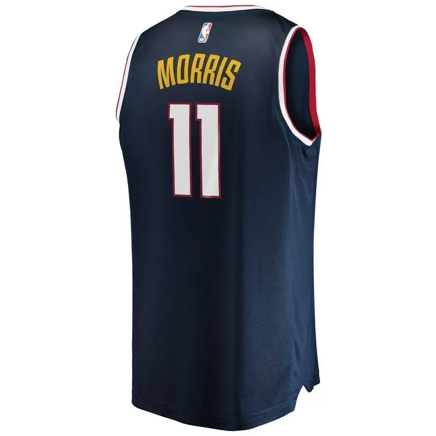 Monte Morris Denver Nuggets Fast Break Player Jersey – Icon Edition – Navy