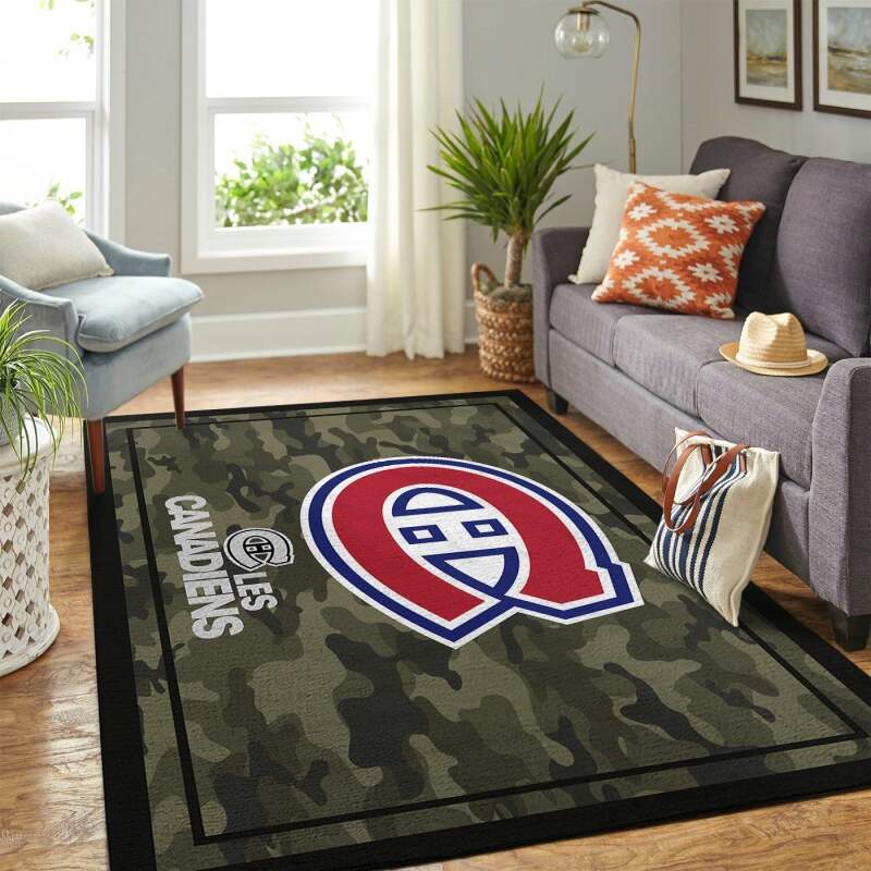 Montr?al Canadiens Living Room Area Rectangle Rug