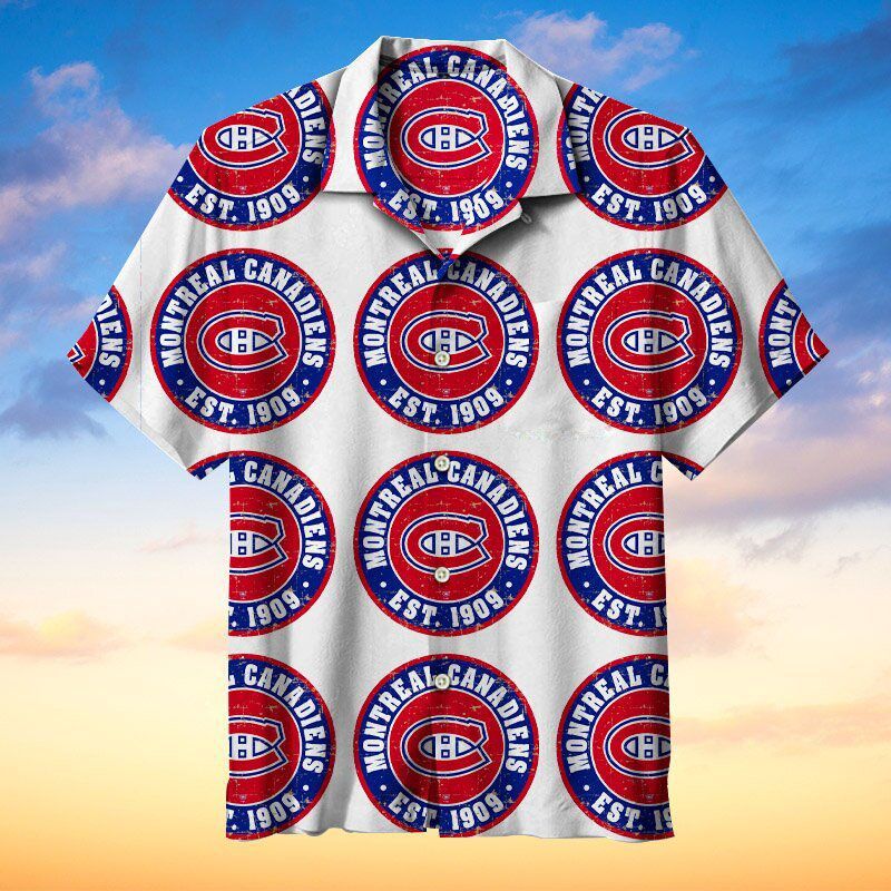 Montreal Canadiens Est909 – Premium Hawaiian Shirt – Gift For Sports Lovers