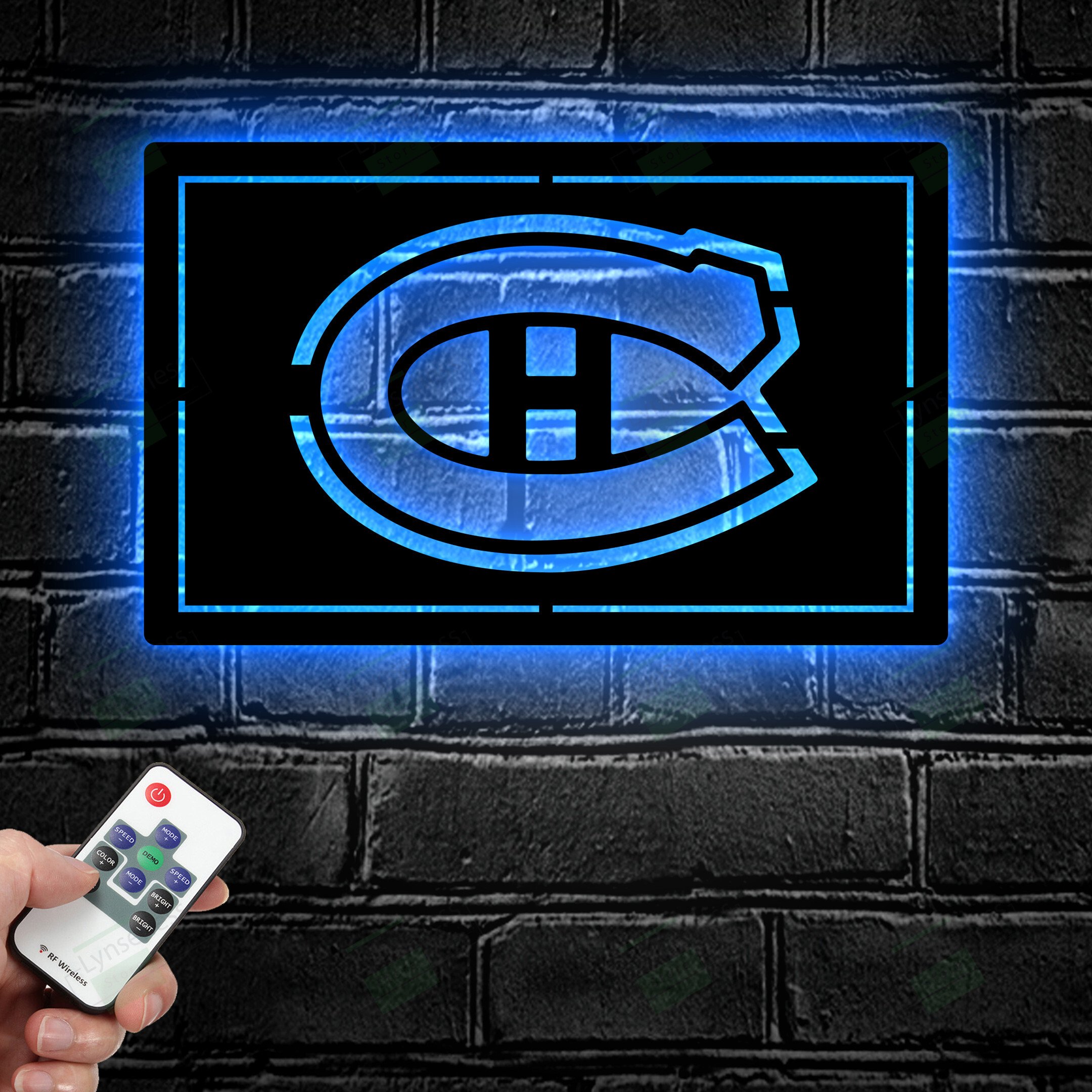 Montreal Canadiens Metal Sign – Led light sign