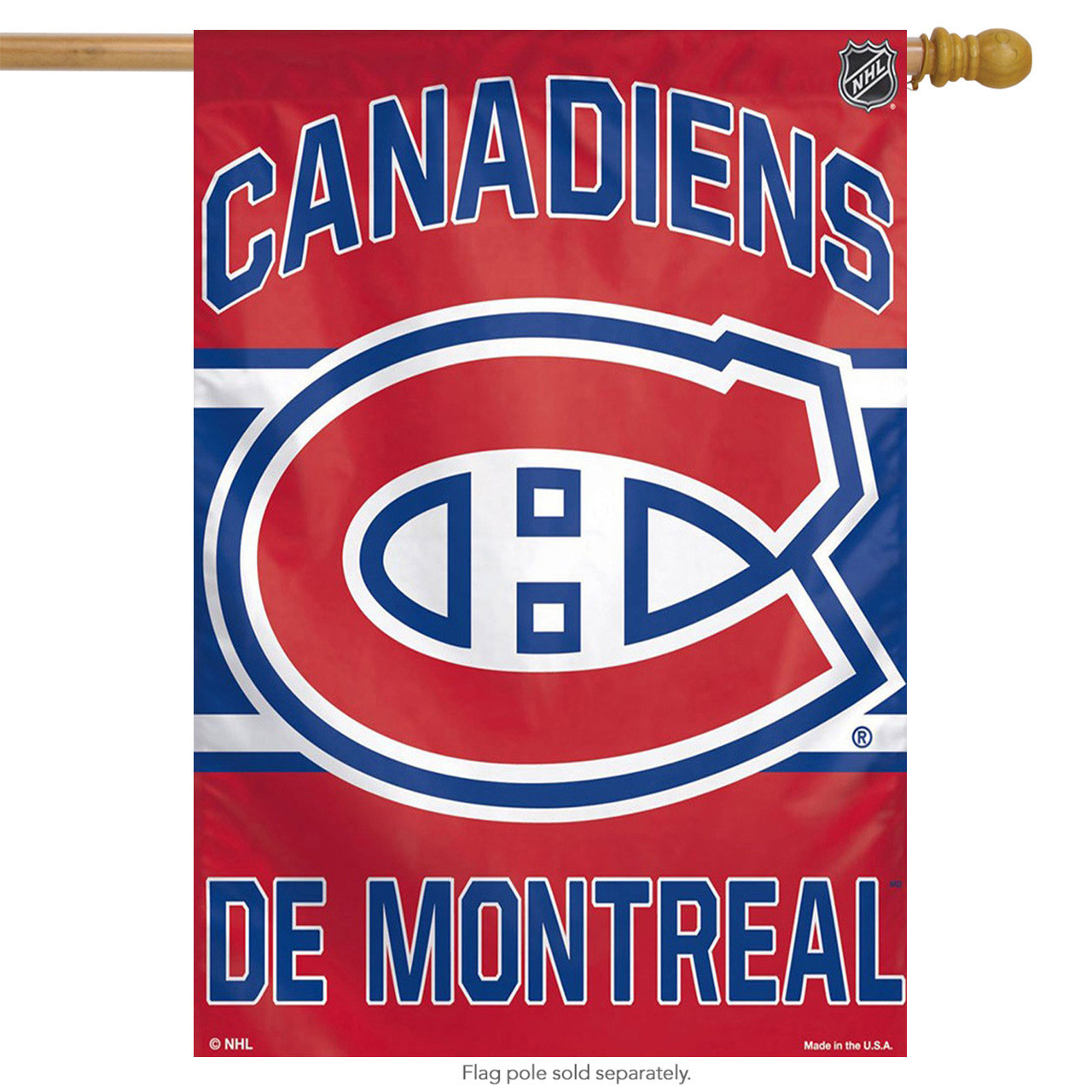 Montreal Canadiens Vertical NHL Garden Flag, House Flag