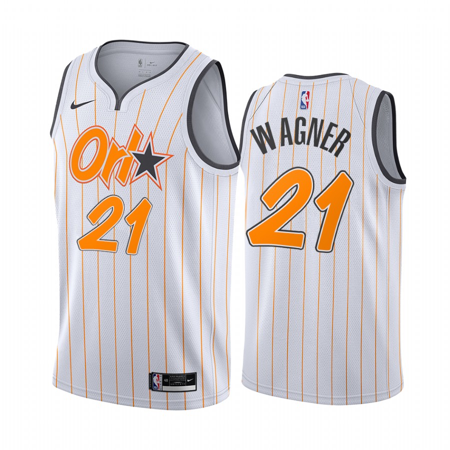 Moritz Wagner Orlando Magic 2021 City Edition Black #21 Jersey