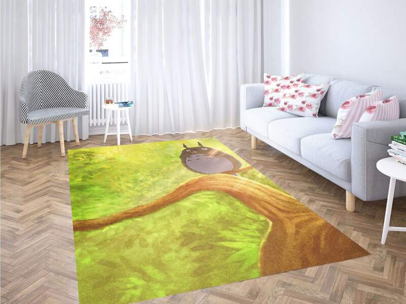 Morning Totoro Carpet Rectangle Rug