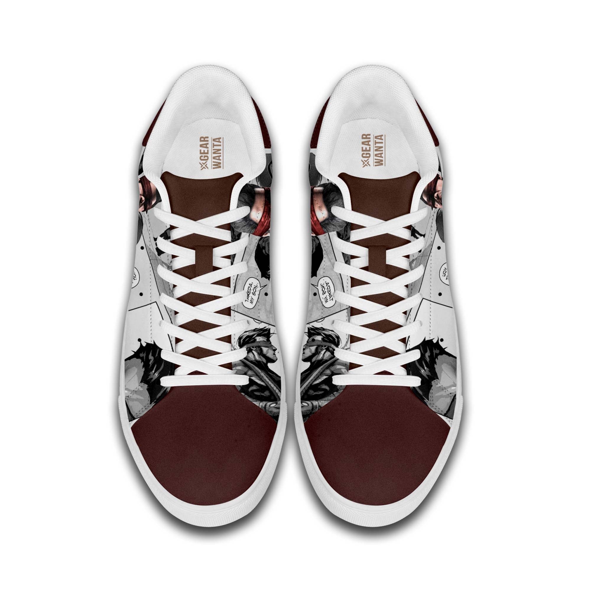 Mortal Kombat Kenshi Custom Skate Shoes For Fans
