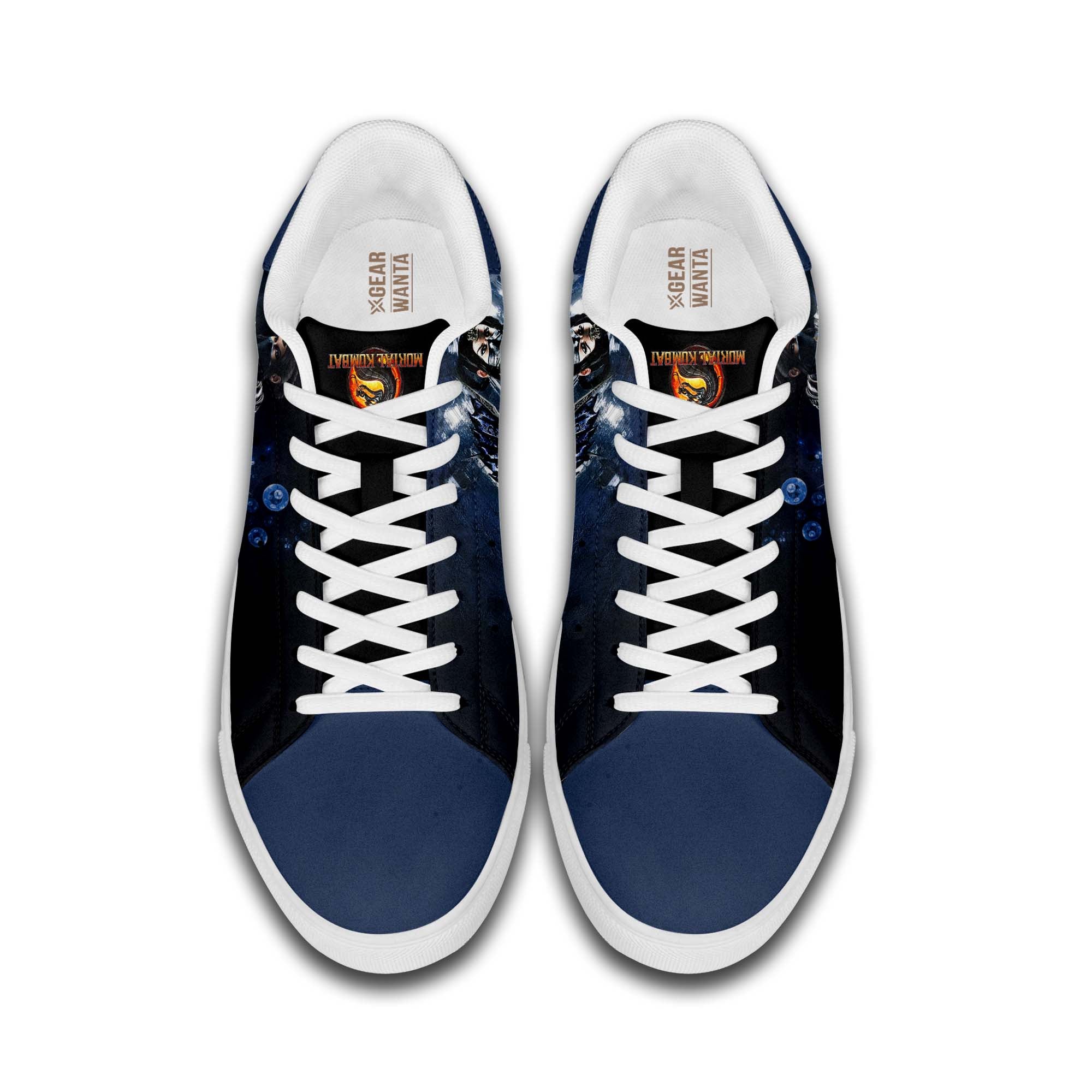 Mortal Kombat Kitana Custom Skate Shoes For Fans