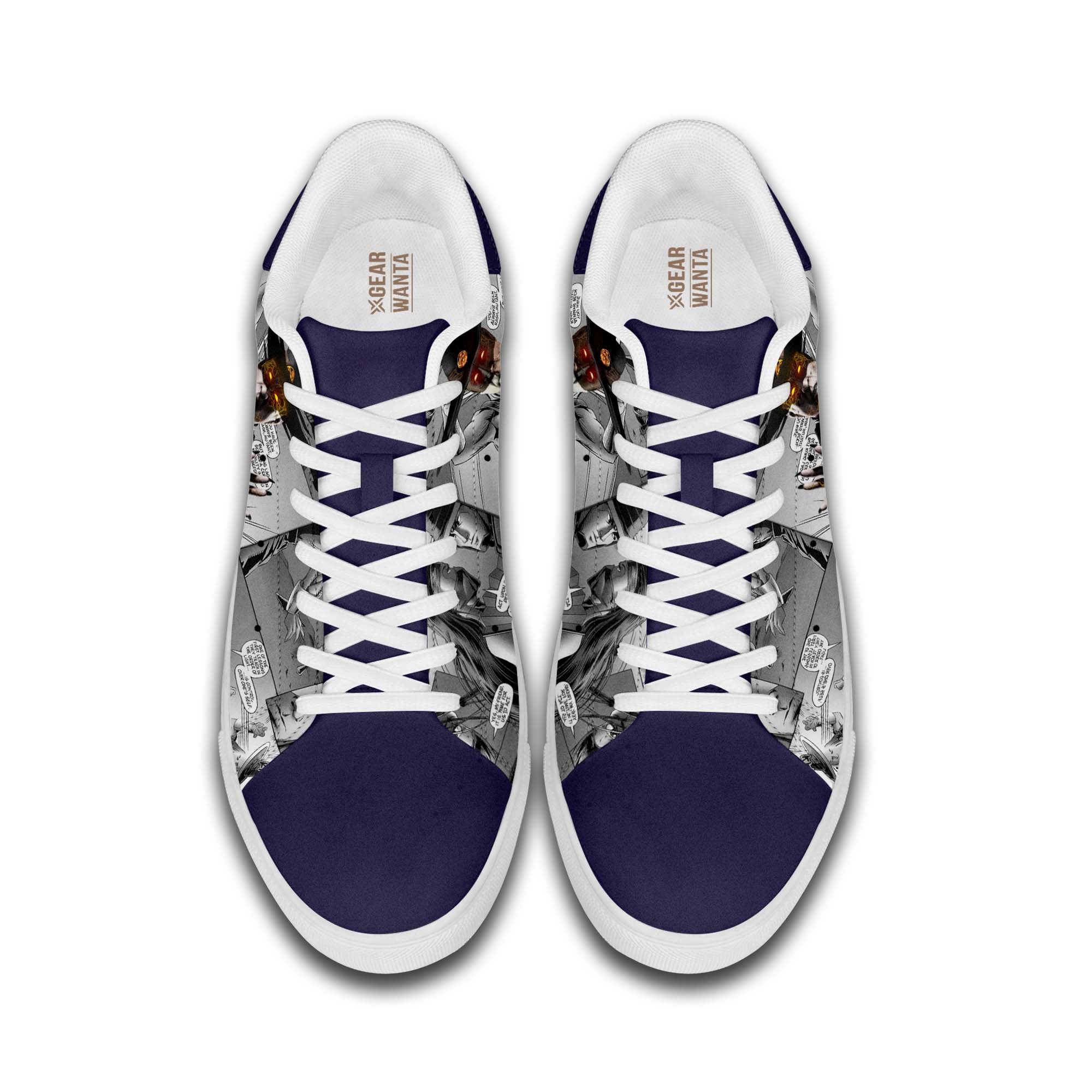 Mortal Kombat Kung Lao Custom Skate Shoes For Fans