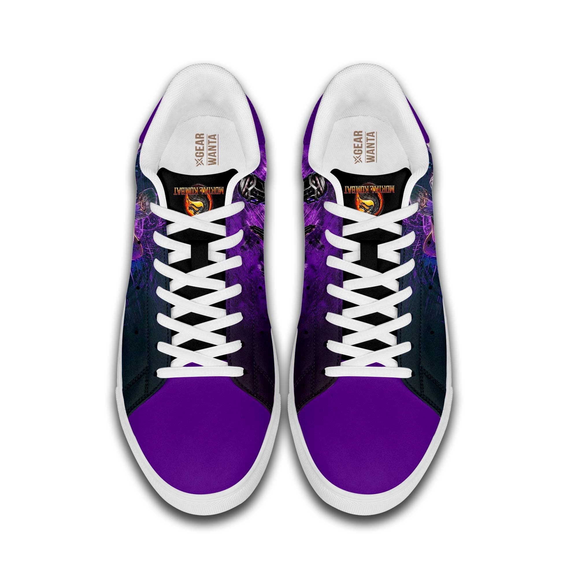 Mortal Kombat Noob Saibot Custom Skate Shoes For Fans