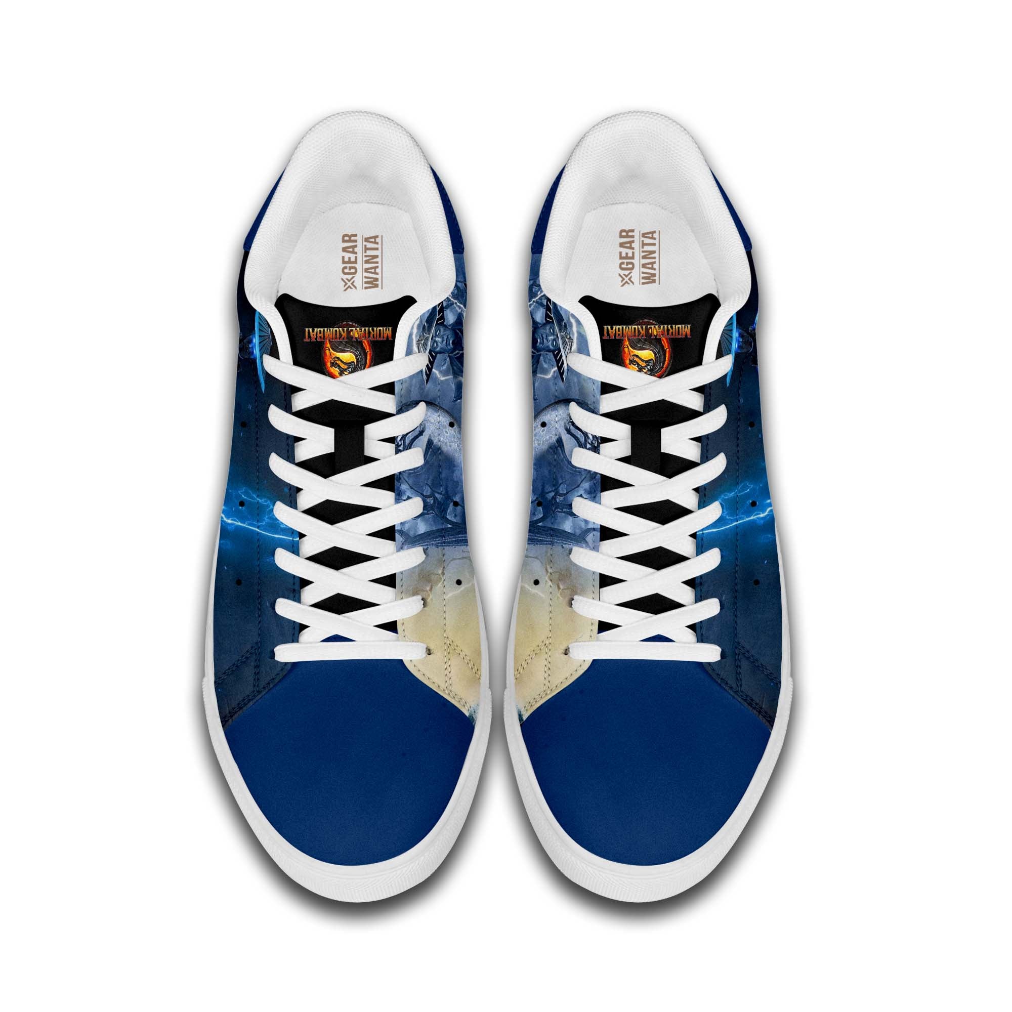 Mortal Kombat Raiden Custom Skate Shoes For Fans