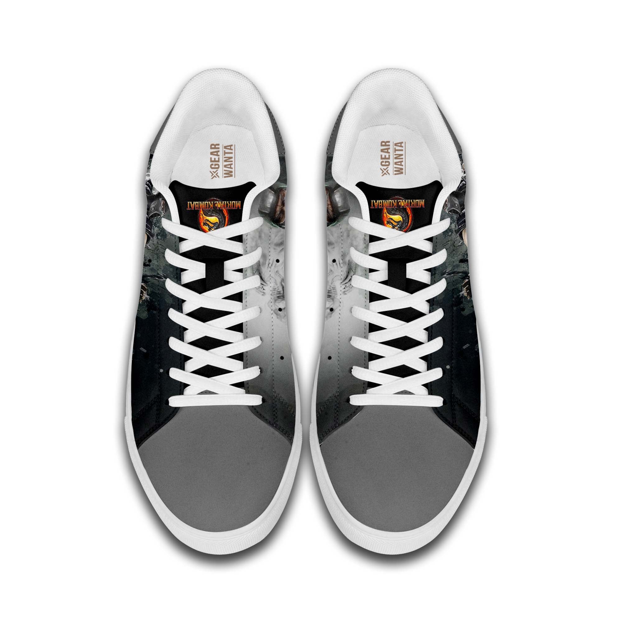 Mortal Kombat Smoke Custom Skate Shoes For Fans