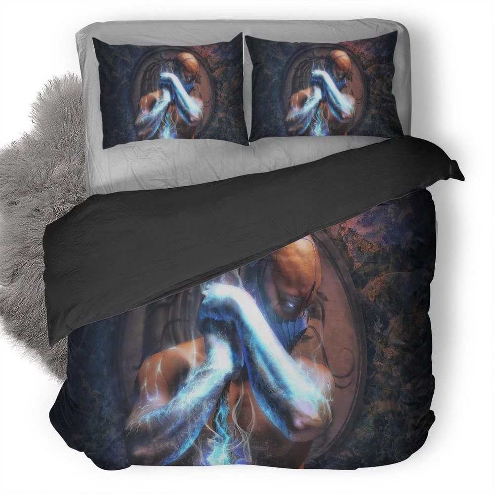 Mortal Kombat Sub-Zero 3D Customized Duvet Cover Bedding Set