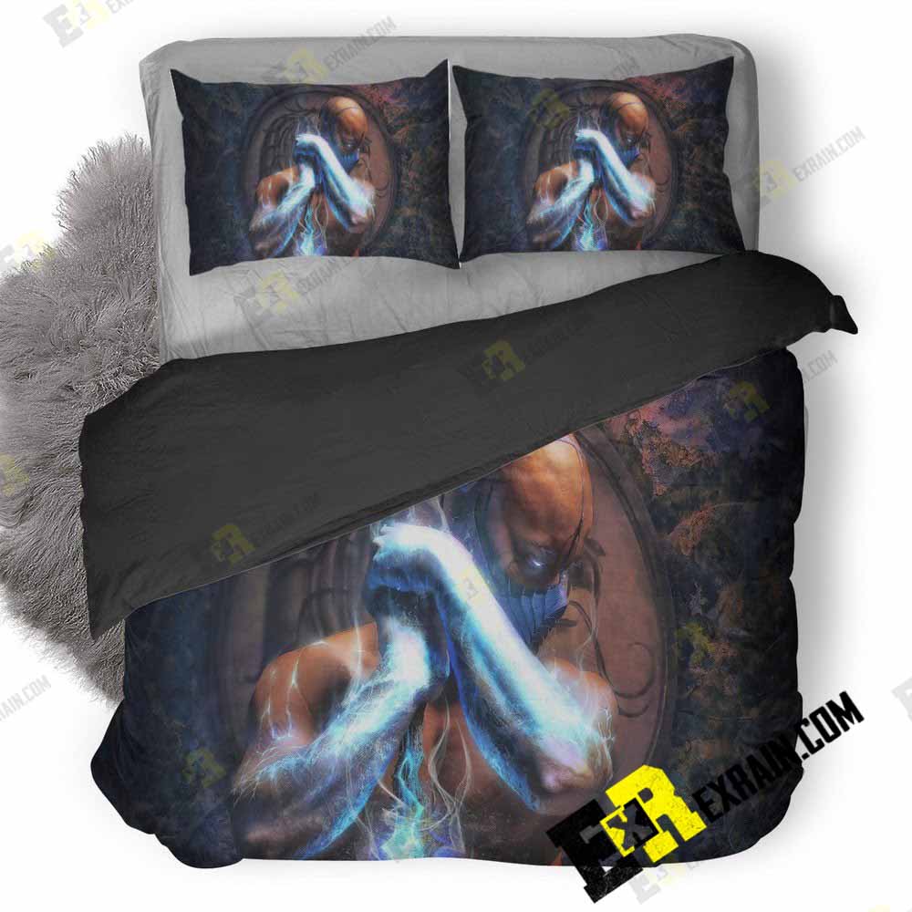 Mortal Kombat Sub Zero W1 3D Customized Duvet Cover Bedding Set