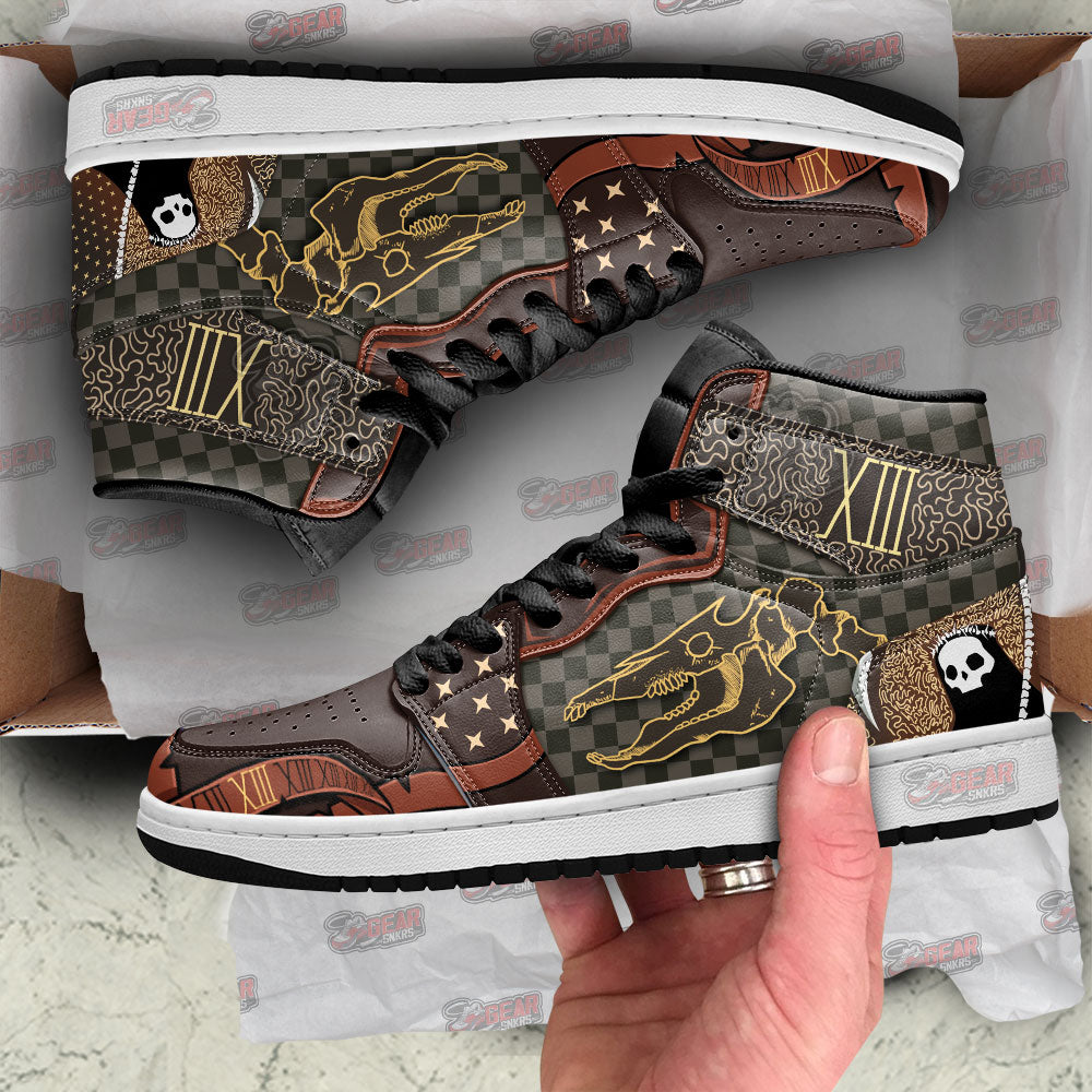 Mortis Counter-Strike Skins JD Sneakers Shoes For Fans, Air Jordan Hightop