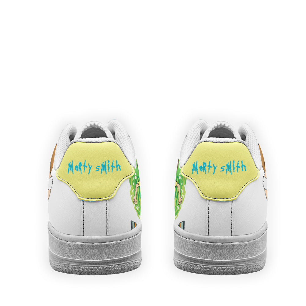 Morty Smith Rick and Morty Custom Air Sneakers