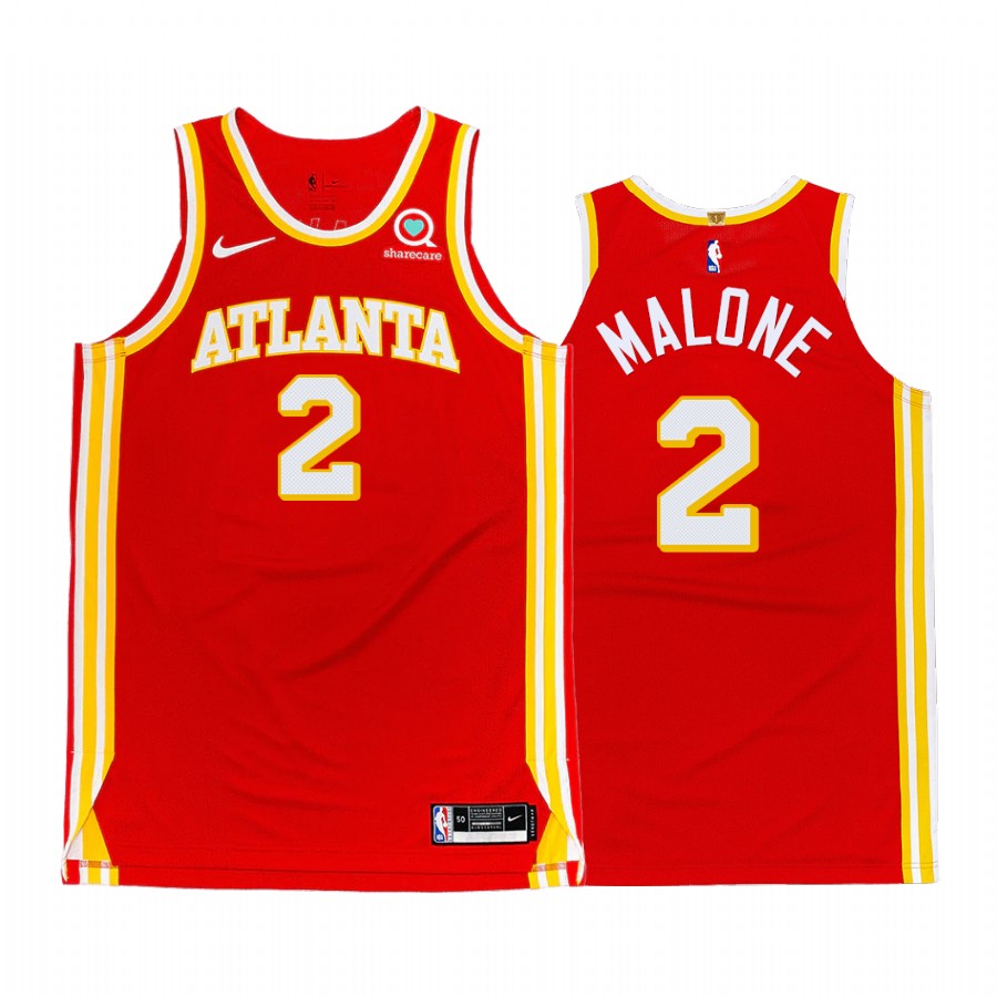 Moses Malone Atlanta Hawks Red Icon 2020-21 Jersey
