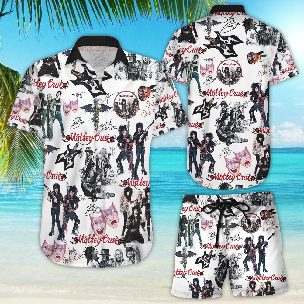 Motley Crue Band All Over Printed Hawaiian Shirt