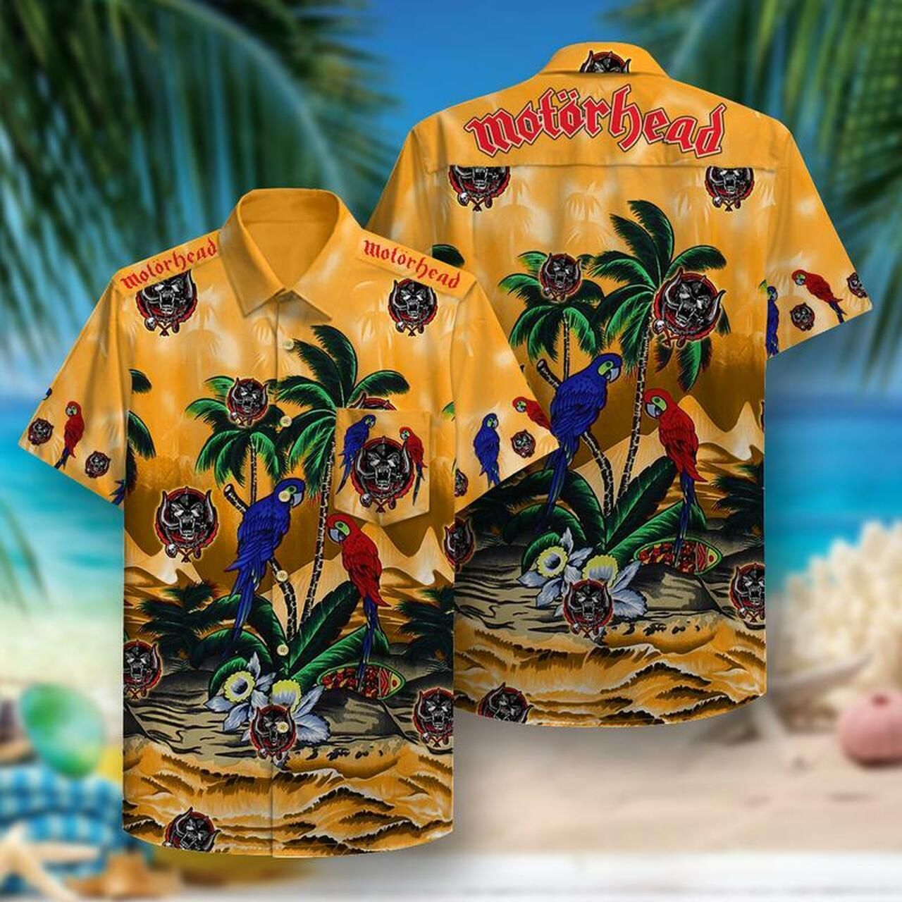 Motorhead Hawaii Hawaiian Shirt Fashion Tourism For Men Women Shirt3218
