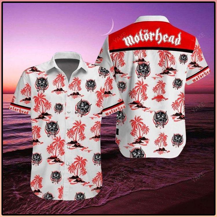 Motorhead Tropical Pattern Hawaiian Shirt