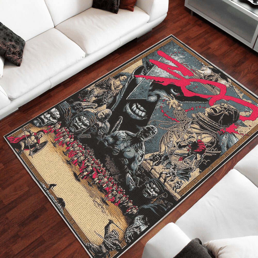 Movie Area Rectangle Rug