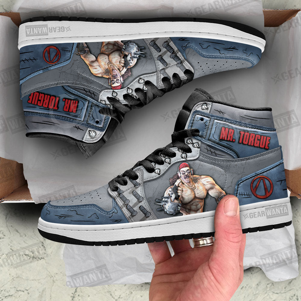 Mr. Torgue Borderlands J1 Shoes For Fans Sneakers, Air Jordan Hightop