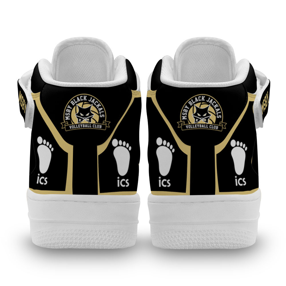 MSBY Sneakers Air Mid Custom Haikyuu Anime Shoes