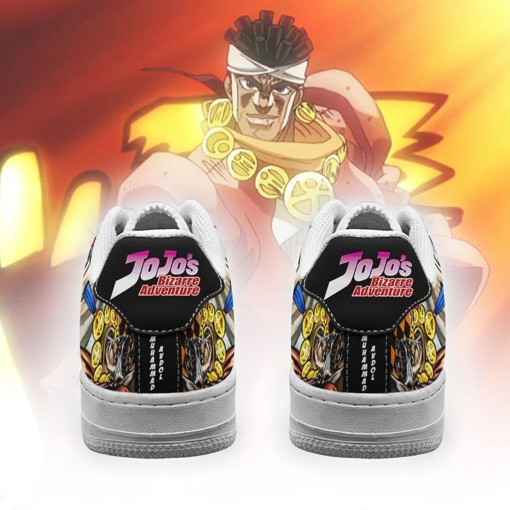 Muhammad Avdol Sneakers JoJo Anime Shoes Fan Gift Idea