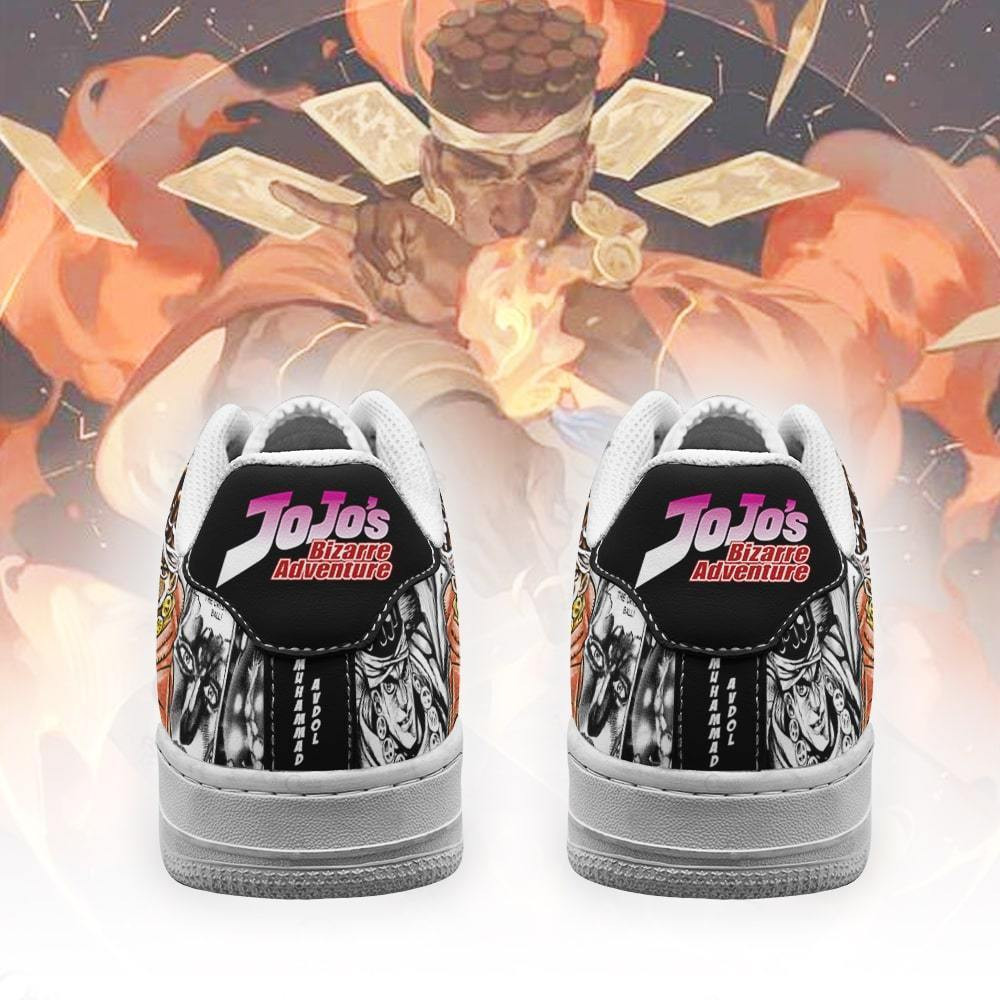 Muhammad Avdol Sneakers Manga Style JoJo’s Anime Shoes Fan Gift