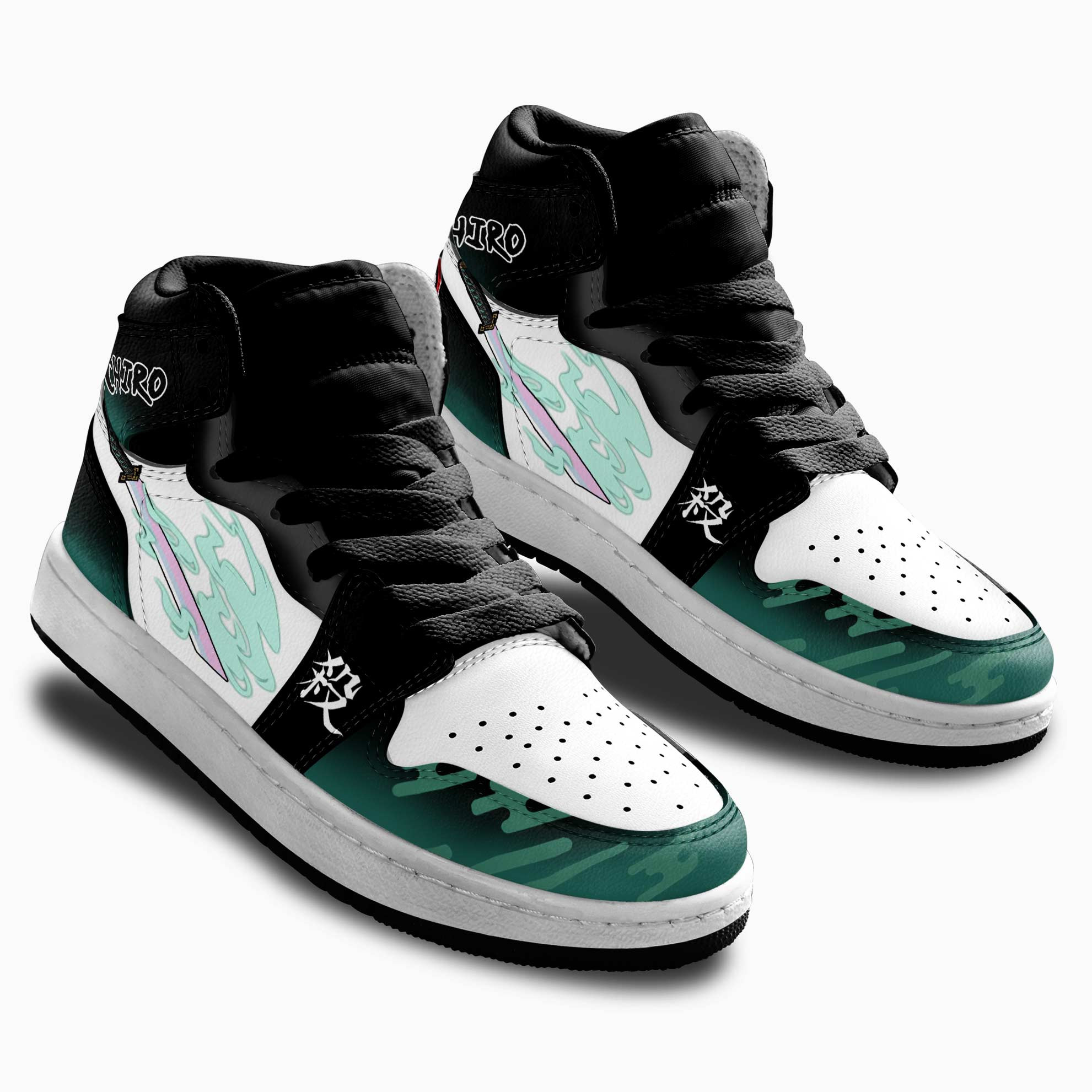 Muichiro Tokito Mist Breathing Kids Sneakers Demon Slayer Anime Shoes For Kids