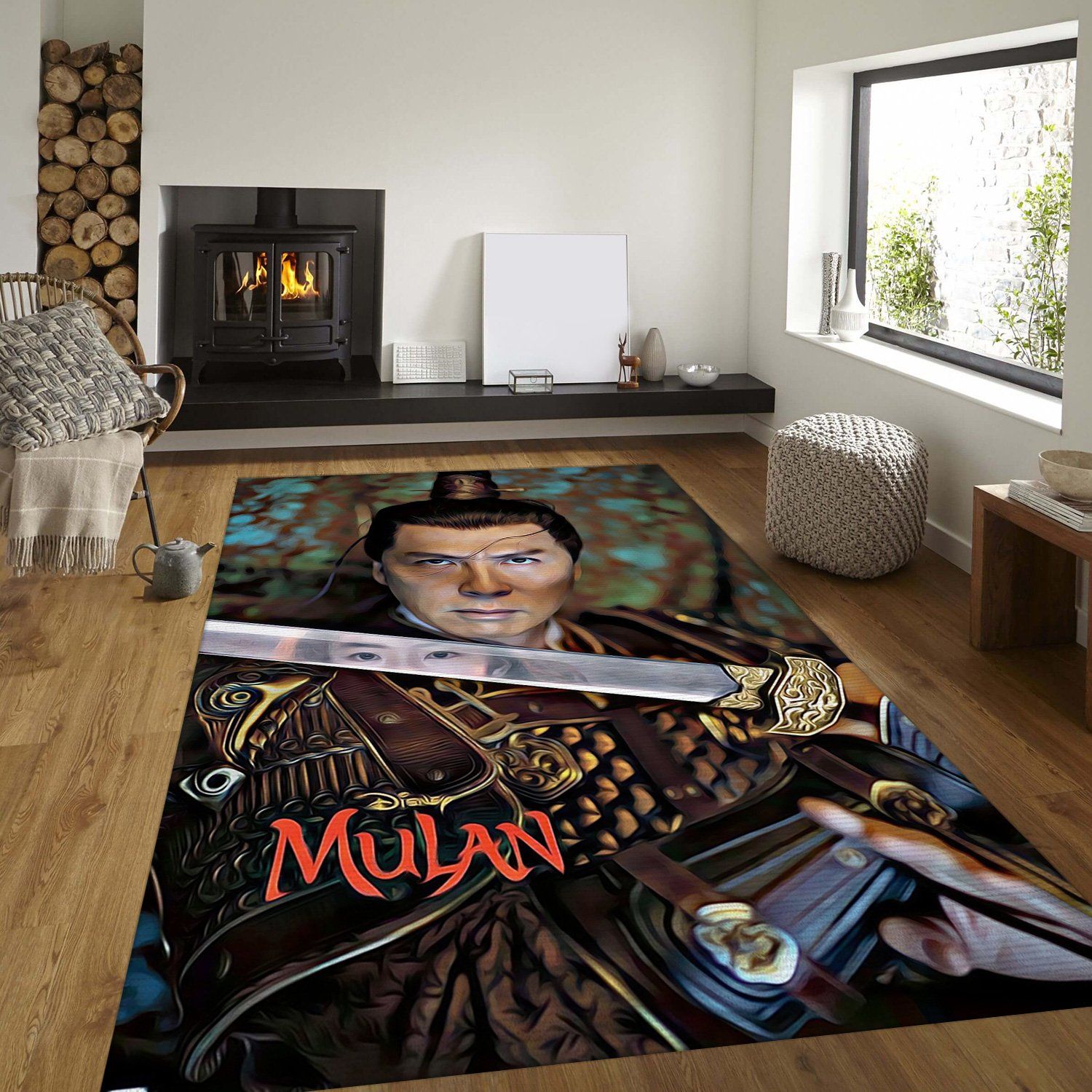 Mulan Commander Tung Rectangle Rug – Custom Size And Printing